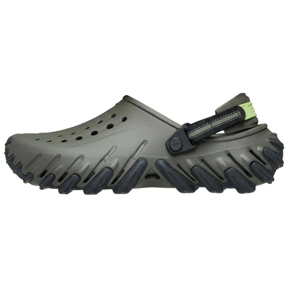 Детские сабо Crocs, Gray Olive