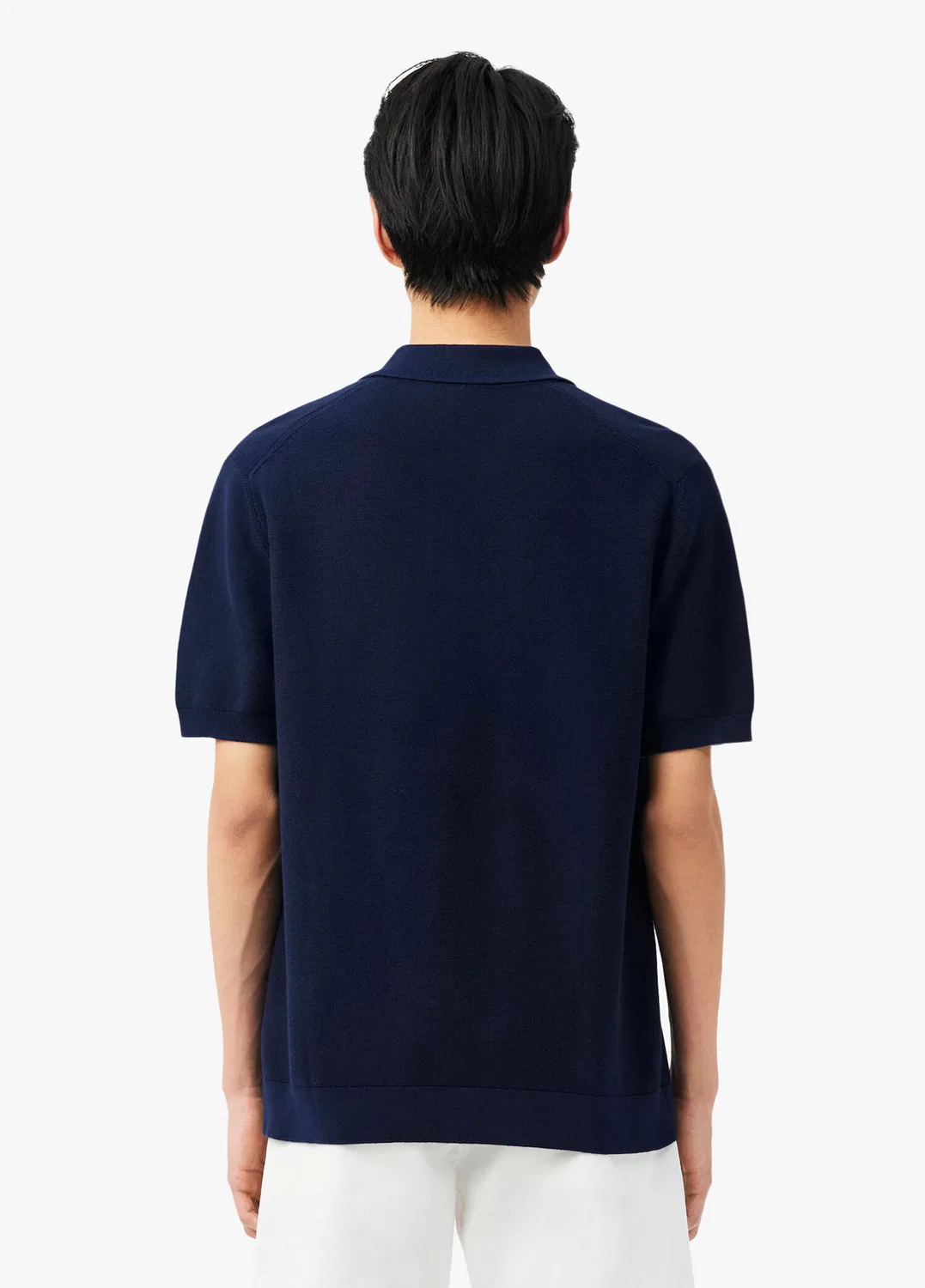 Футболка поло Lacoste Classic Fit, лакиверт — фото 3