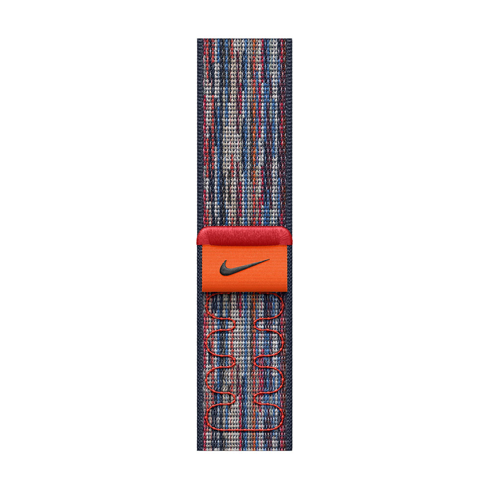 

Ремешок Apple Nike Sport Loop, 46 мм, Blue/Red, Красный, Ремешок Apple Nike Sport Loop, 46 мм, Blue/Red