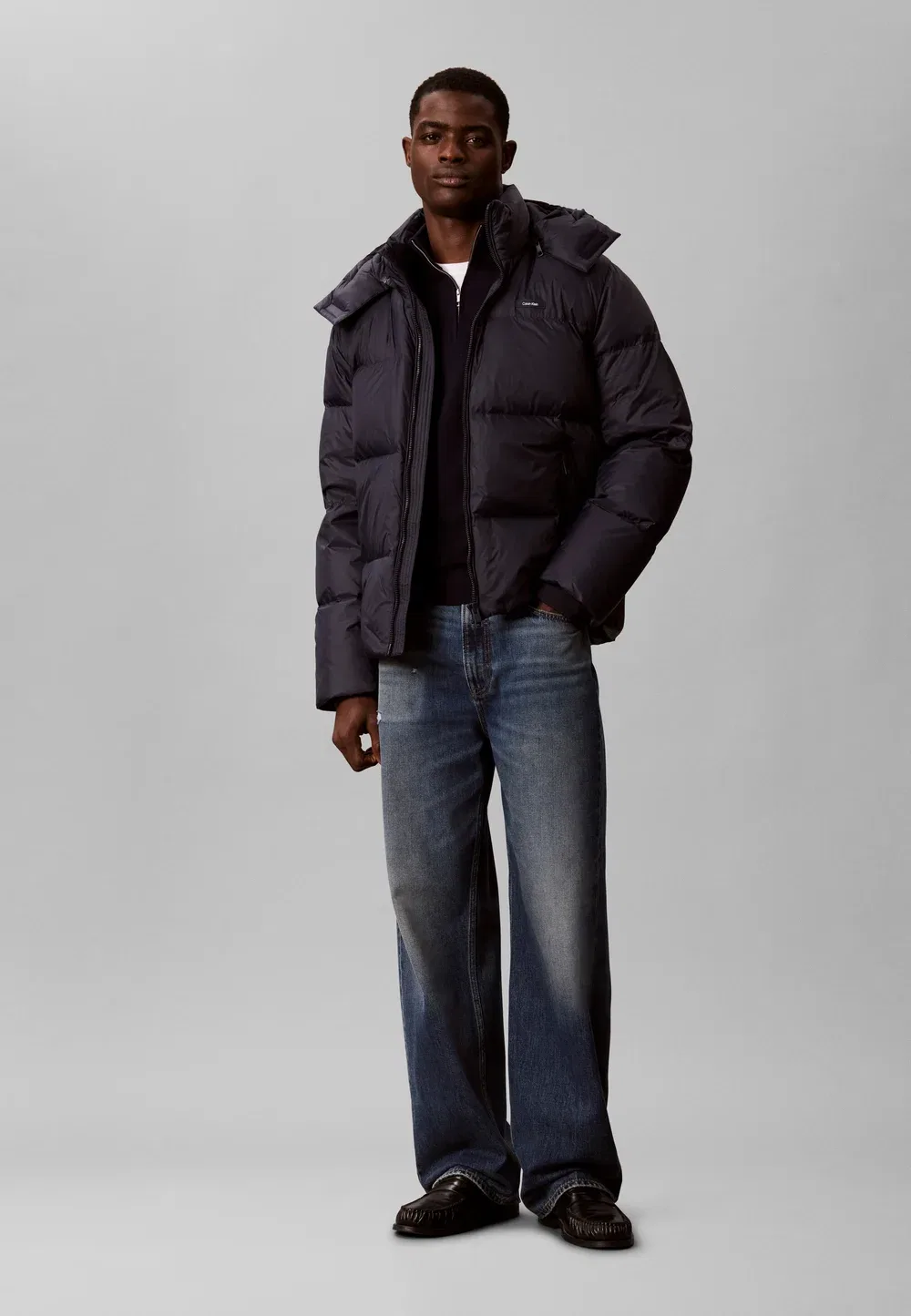 Пуховая куртка Calvin Klein, Dark Sapphire — фото 2