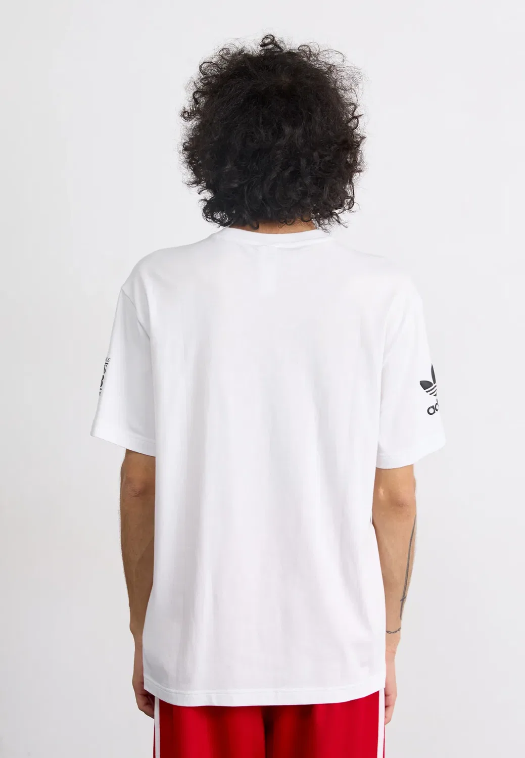 Футболка в стиле 90-х - футболка с принтом Adidas Originals, White — фото 3