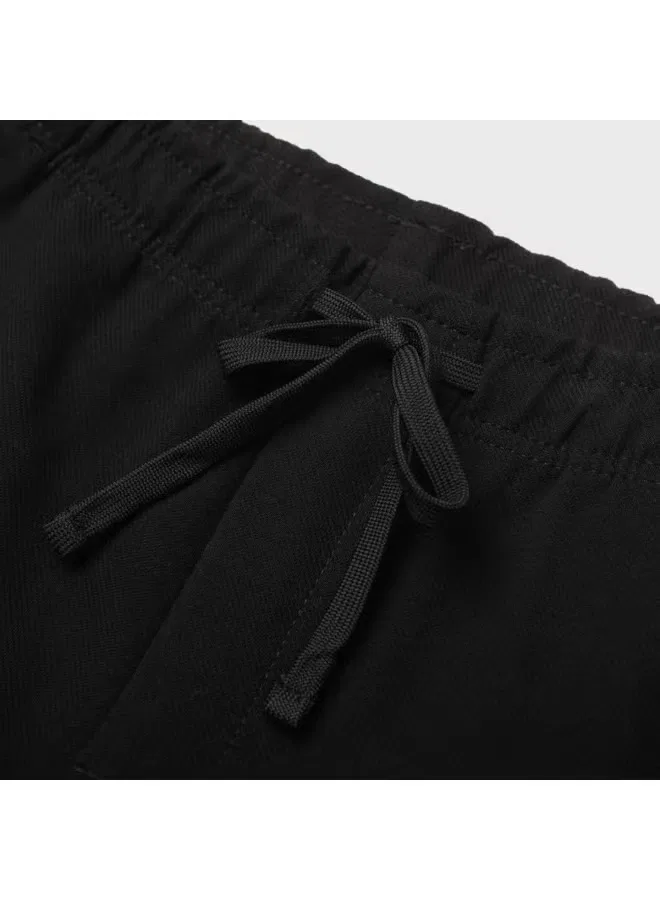 Шорты прямые удобные универсальные Zara, черный — фото 4