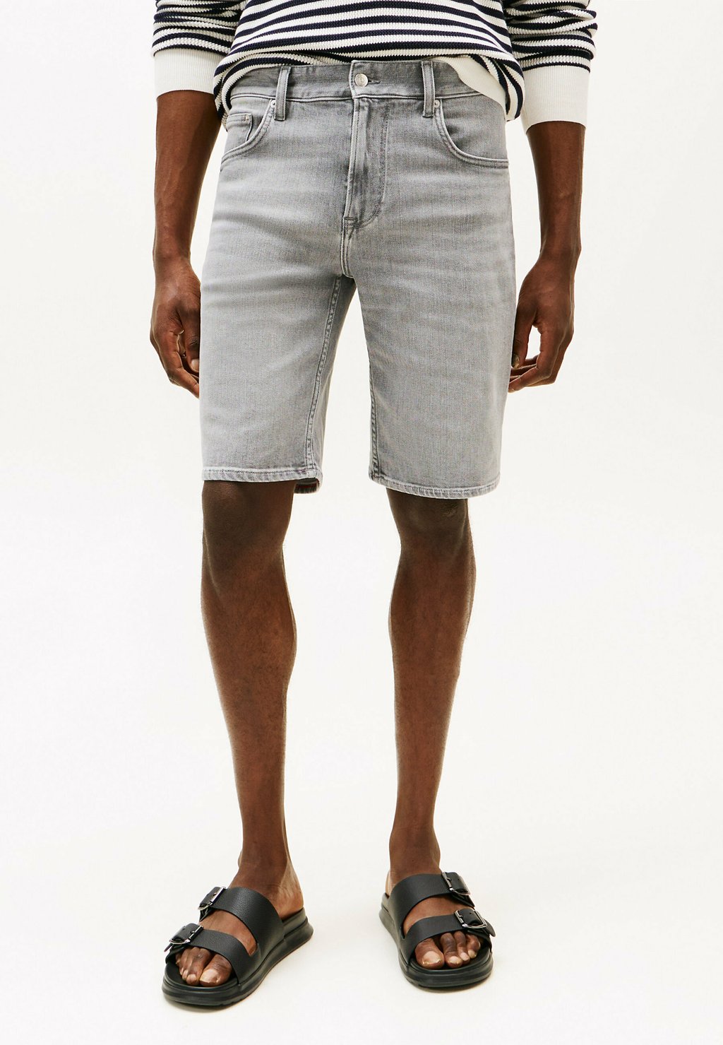 

Джинсовые шорты WHISKERED Tommy Hilfiger, серый