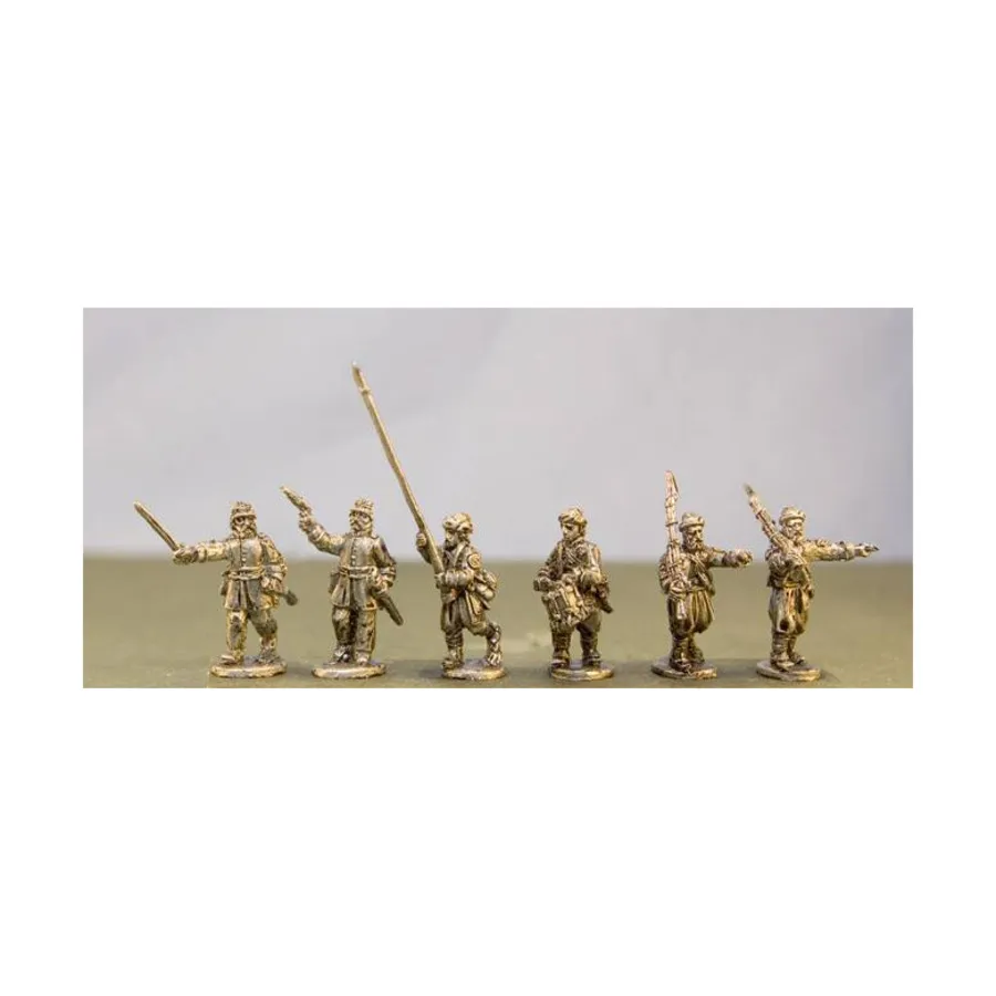 

Команда зуавов в тюрбанах, Blue and the Gray Miniatures - Confederate (15mm)