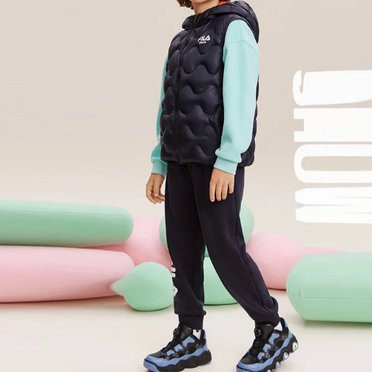 FILA KIDS Детский жилет Legend Blue — фото 4
