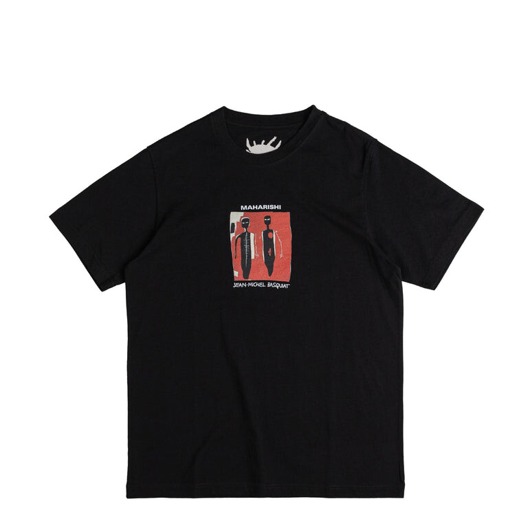 

Рубашка X Jean-Michel Basquiat Nu-Nile T-Shirt Maharishi, черный