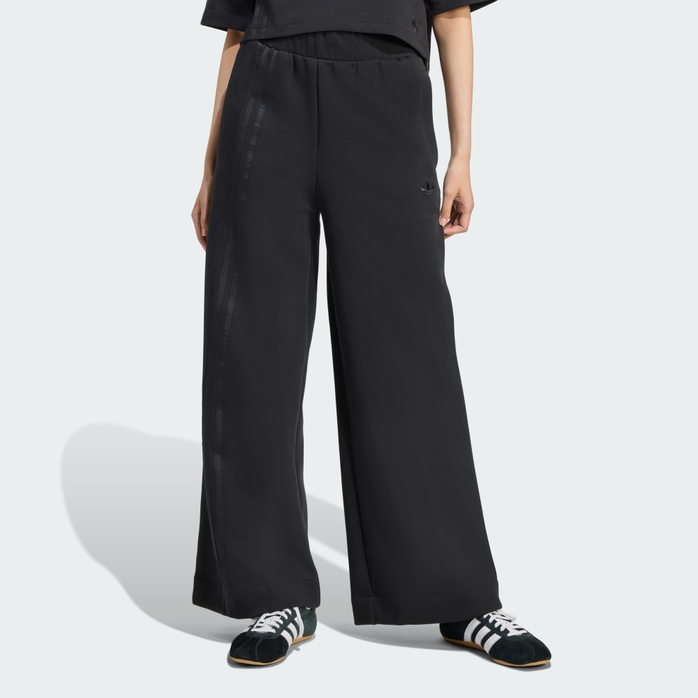 

Спортивные брюки Adidas Off Placed 3-Stripes Wide Pant, черный