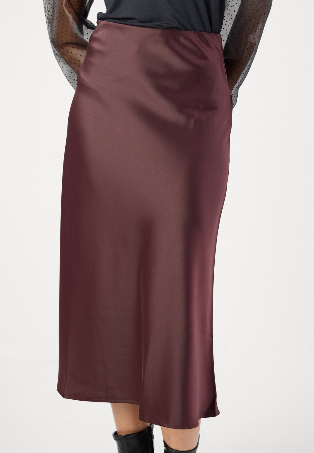 

Юбка-карандаш YASPELLA MIDI SKIRT YAS, Бордо