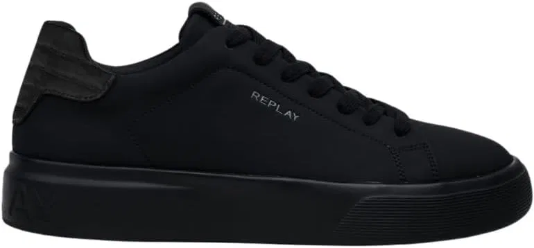 Мужские кроссовки Notting Action Trainers Replay, 562 Black — фото 4