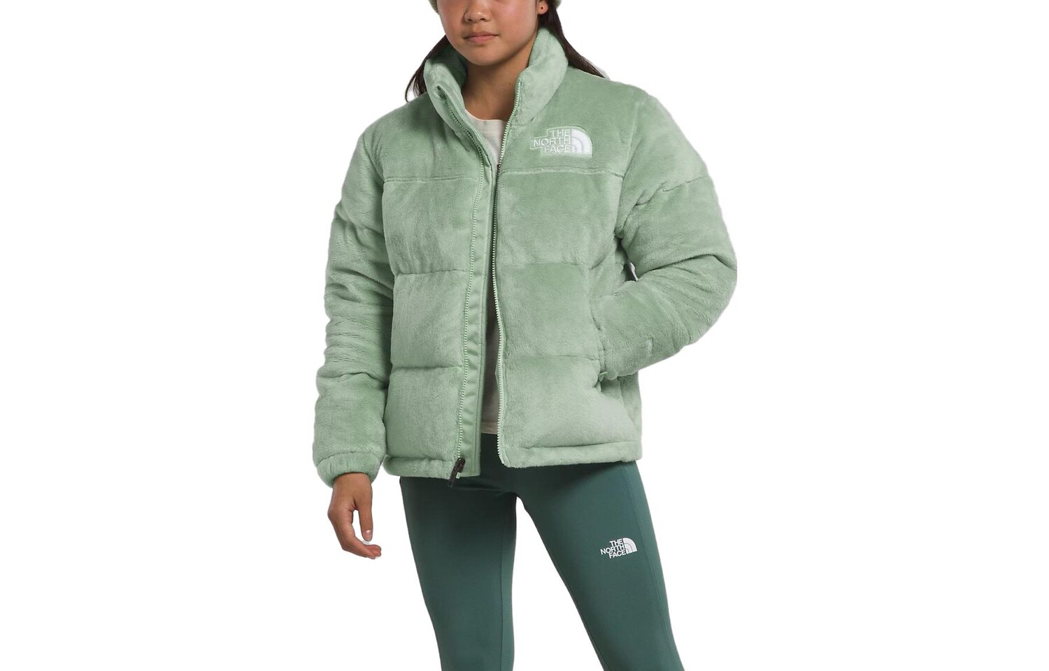 

THE NORTH FACE Детский пуховик/пуховик, цвет Green