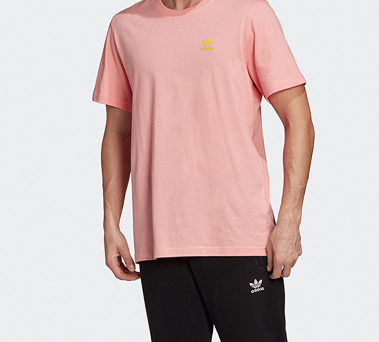 Футболка мужская Honor Pink Adidas Originals — фото 4