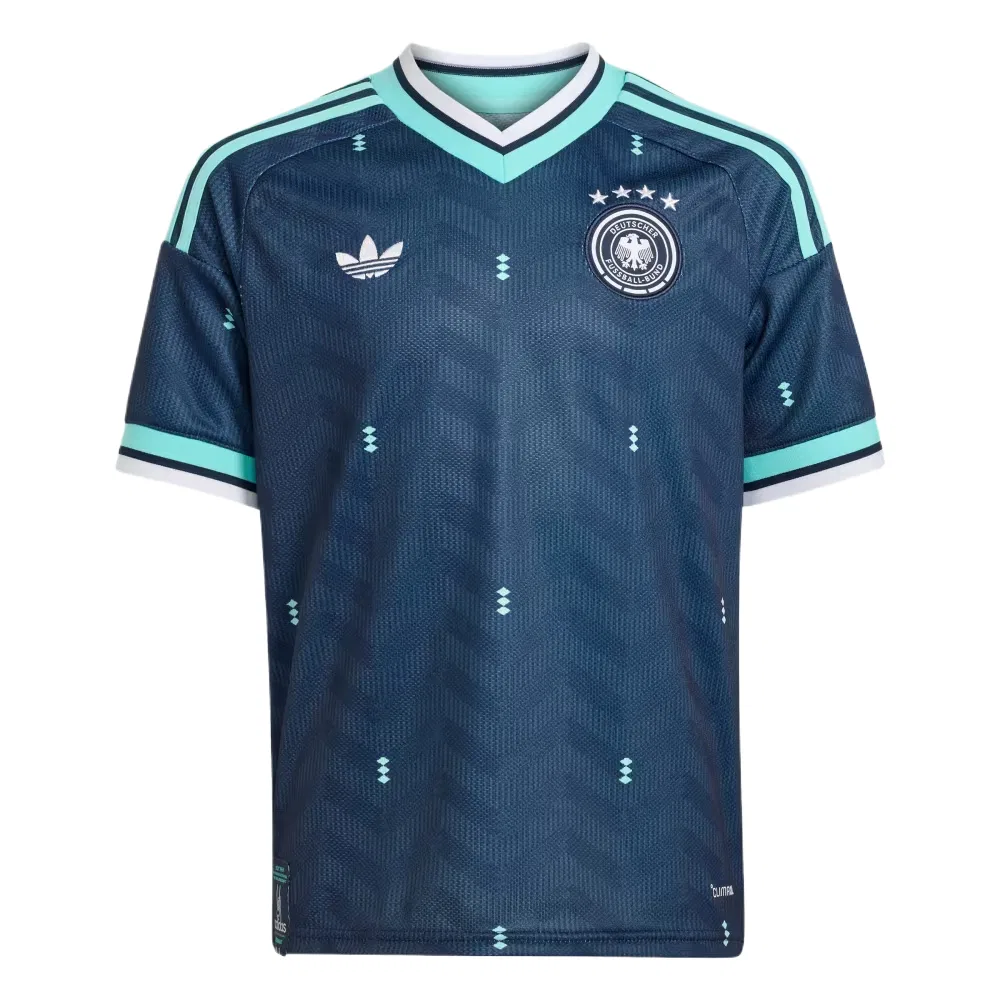 Детская спортивная футболка Adidas Originals Marine Blue Green