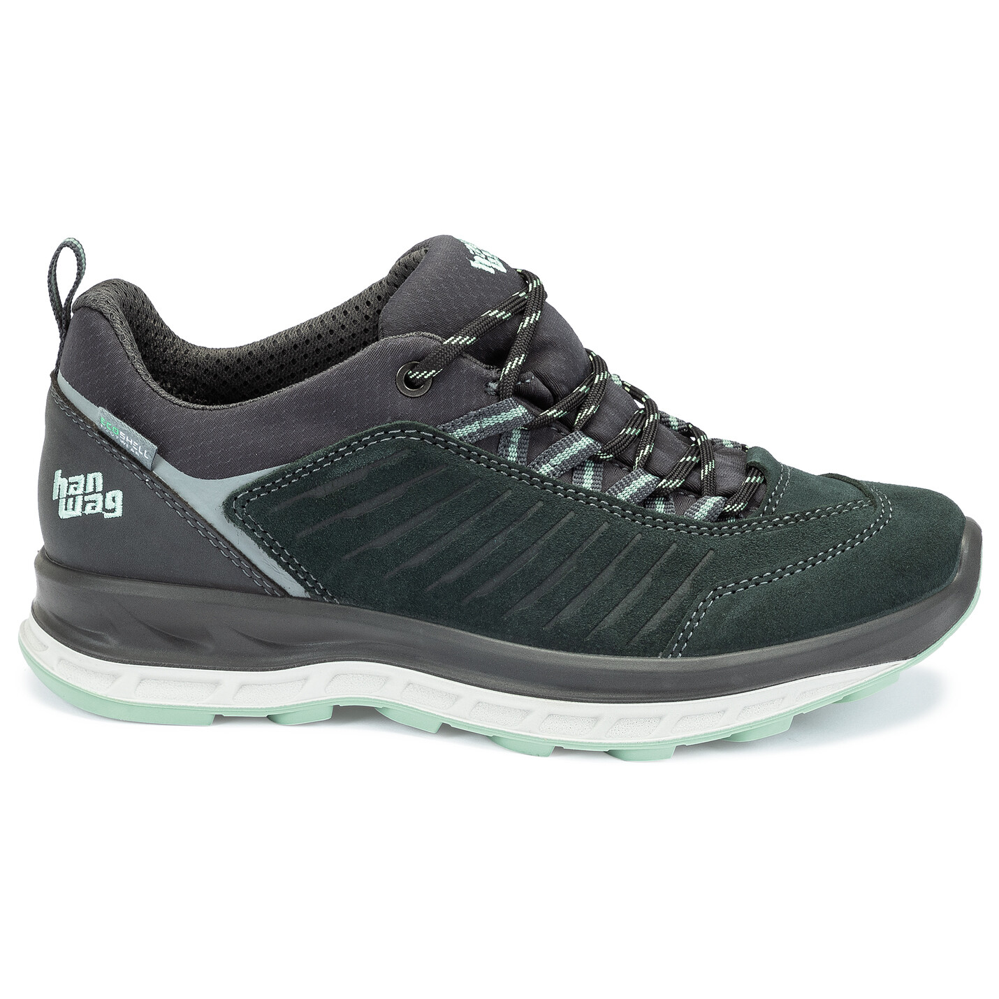 

Мультиспортивная обувь Hanwag Women's Blueridge Low ES, цвет Petrol/Mint