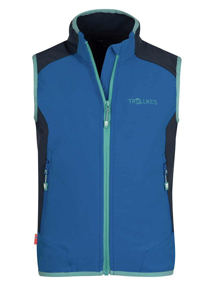 

Утепленный жилет Trollkids Balestrand, черный
