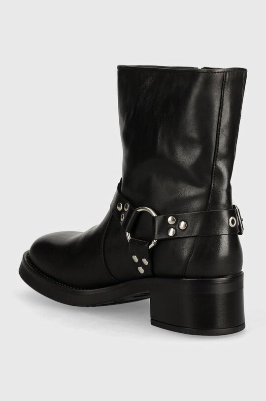 Женские ботильоны Steve Madden из натуральной кожи, черный — фото 3