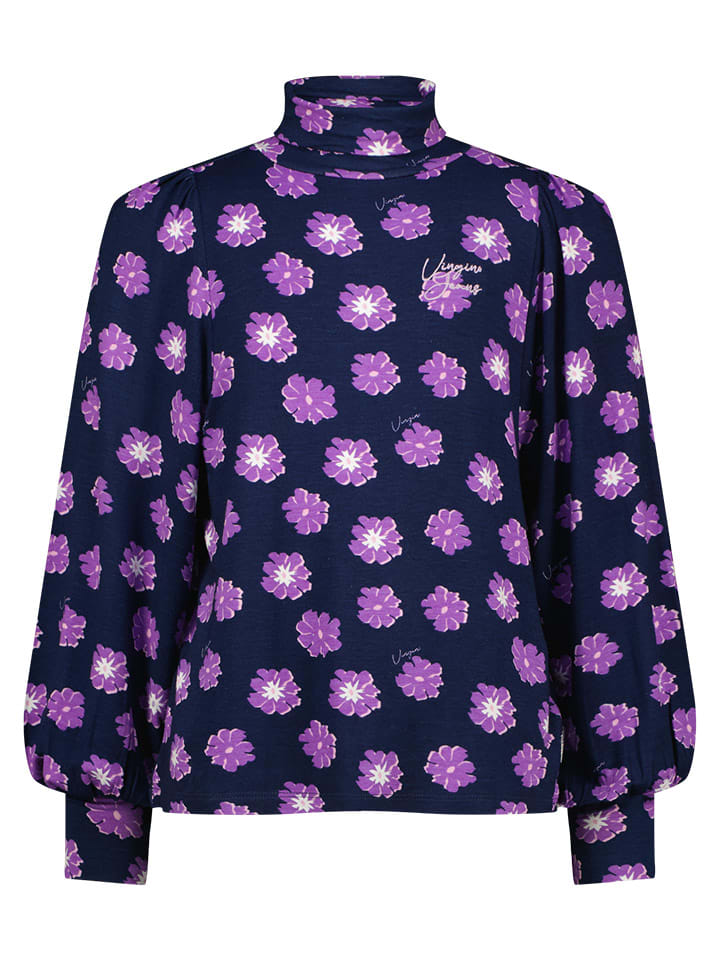 

Блуза Vingino Bluse Jilly, цвет Dunkelblau/Lila