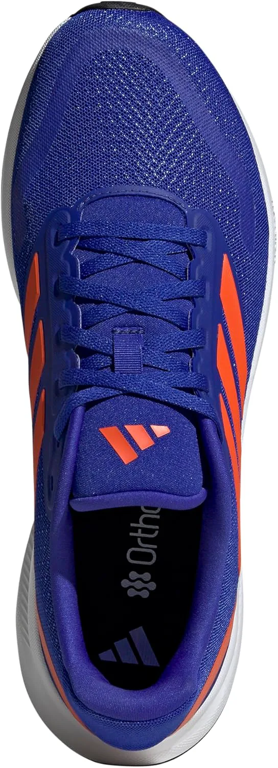 Мужские кроссовки Adidas Run Falcon 5, синий/оранжевый/черный — фото 2