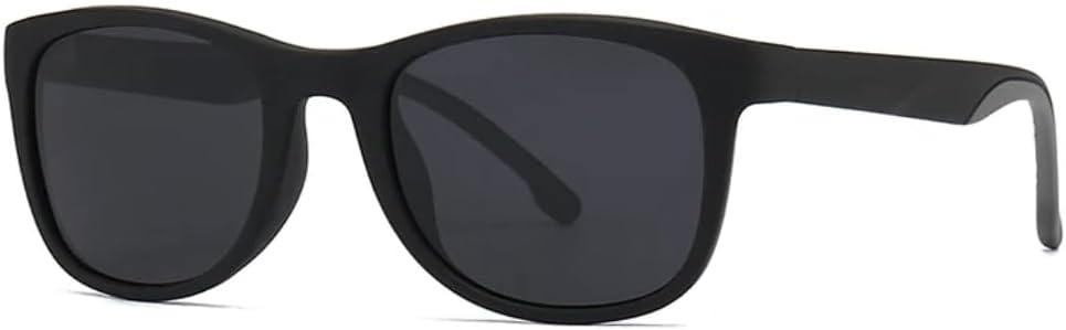 

Солнцезащитные очки с защитой от УФ-излучения UV400 | Овальная оправа, линзы конфетного цвета | Для женщин и мужчин, для занятий спортом на открытом воздухе и вождения DSVIGF, Gray