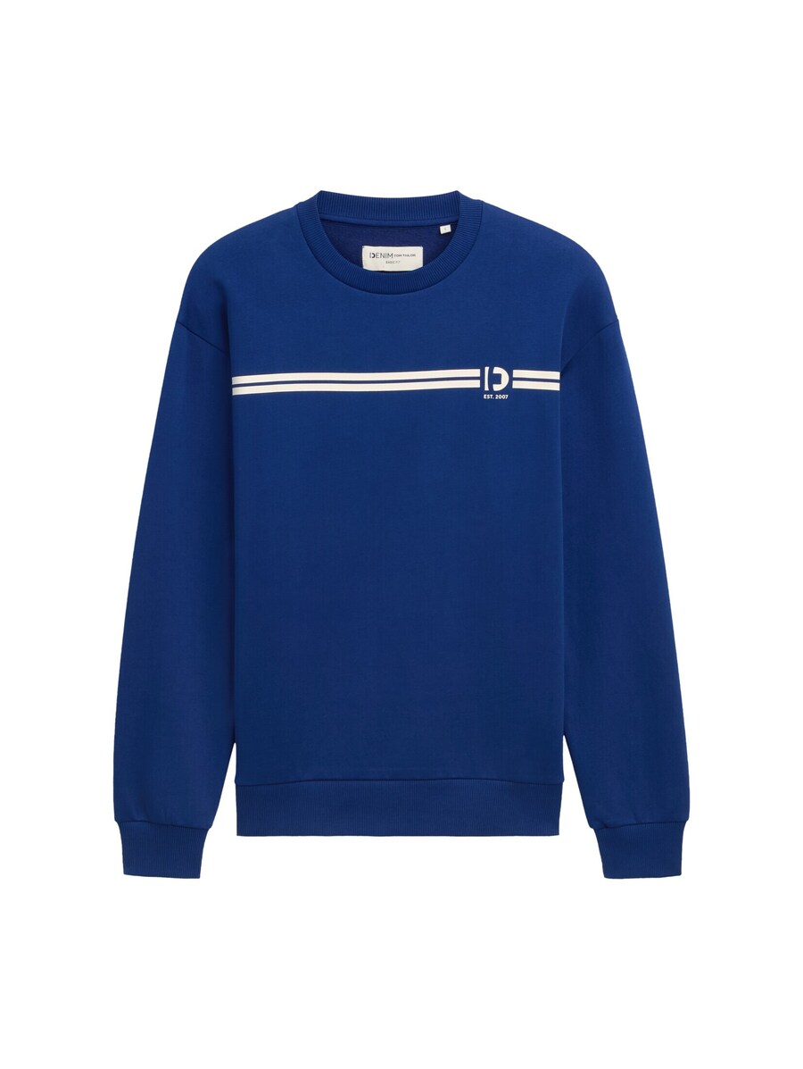 

Свитер TOM TAILOR DENIM Sweatshirt, коабльтовый синий