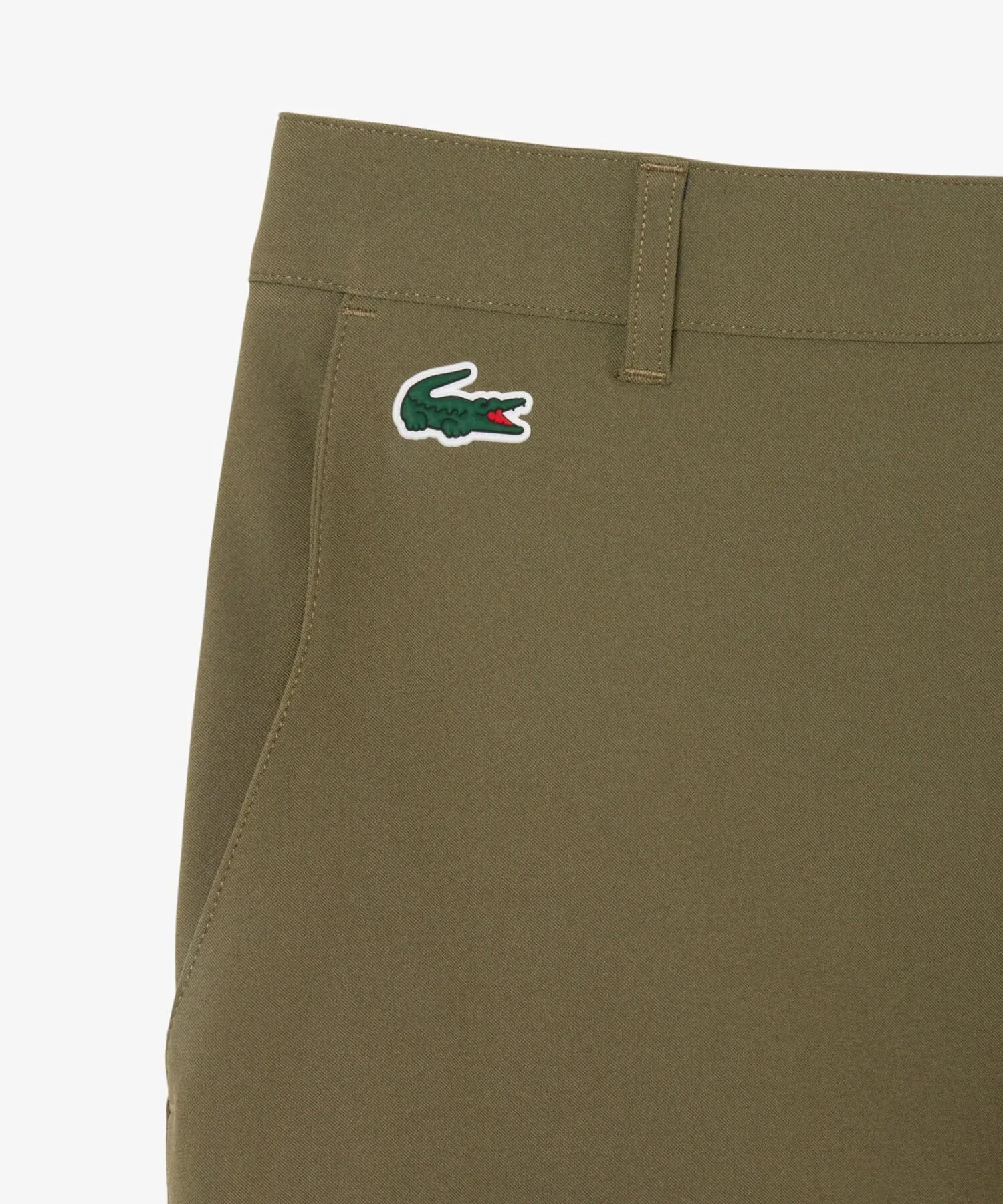 Ультрасухие шорты для гольфа LACOSTE, Olive — фото 2