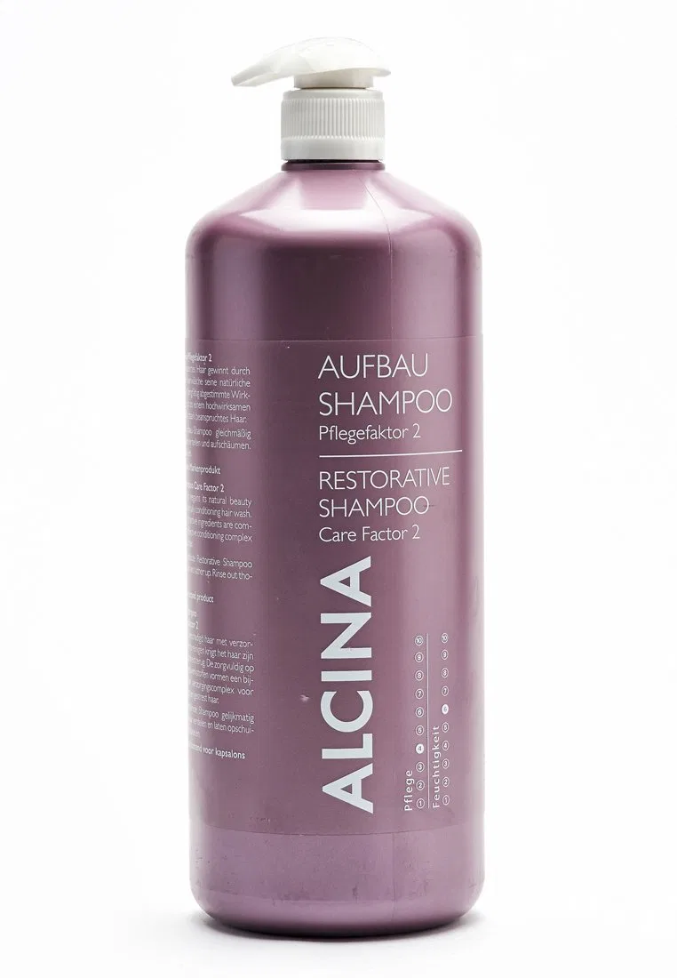 Восстанавливающий шампунь Alcina с фактором ухода 2, 1250 мл Alcina