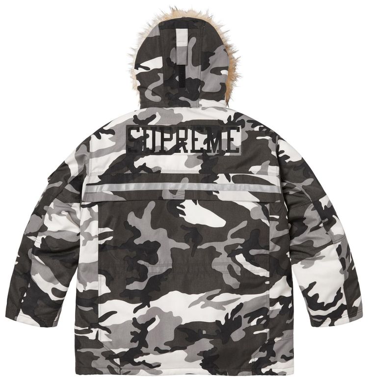 Куртка Supreme Cordura Snorkel Coat, белый — фото 2