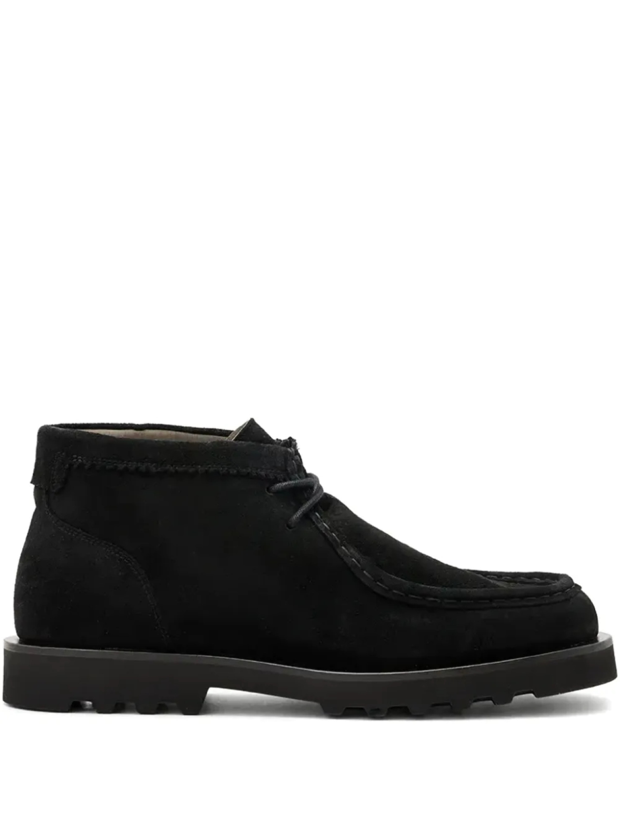 

Замшевые сапоги Skiff AllSaints, черный