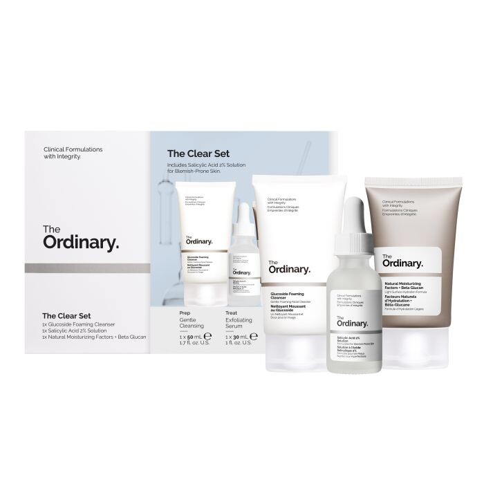 

Набор косметики The Clear Set The Ordinary, Set 3 productos