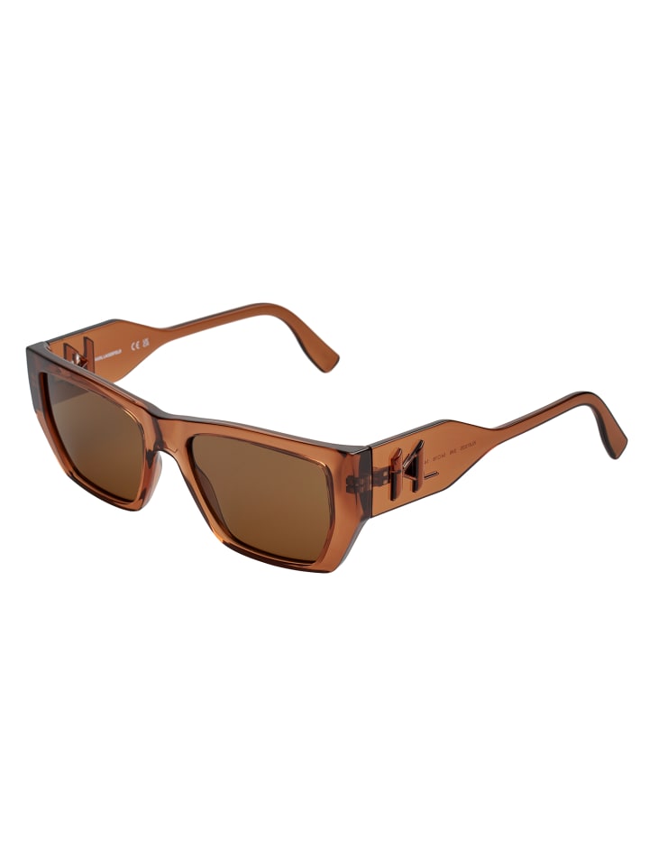 

Солнцезащитные очки Karl Lagerfeld sunglasses, коричневый