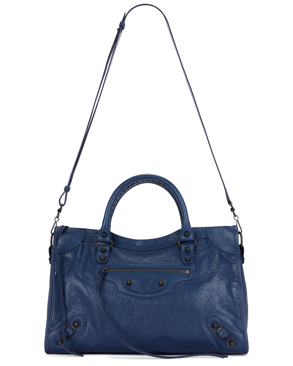

Городская сумка medium bag Balenciaga, Mineral Blue