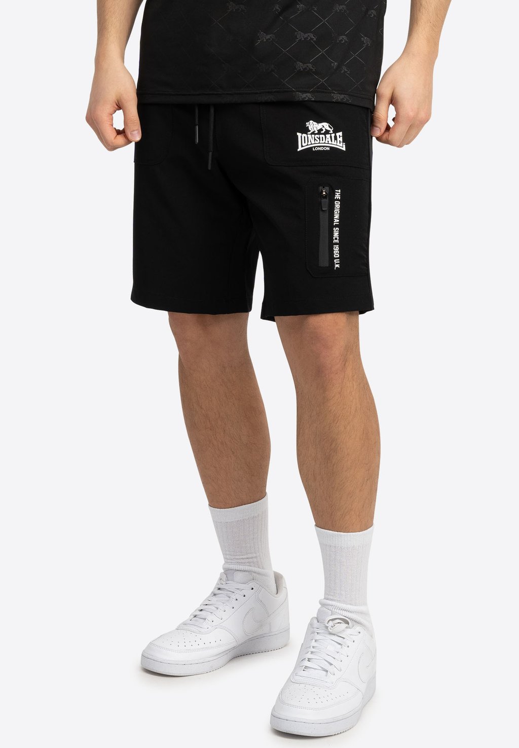 

Шорты NORMALE PASSFORM HAVANT - Tracksuit bottoms Lonsdale, черный