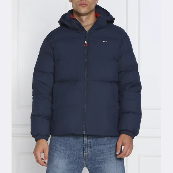 

Пуховик стандартного кроя Tommy Hilfiger, синий