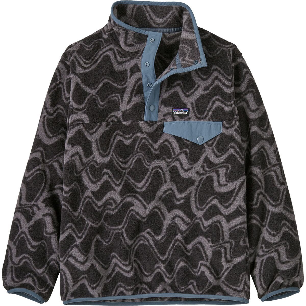 

Легкий флисовый свитер на молнии Synchilla - детский Patagonia, черный