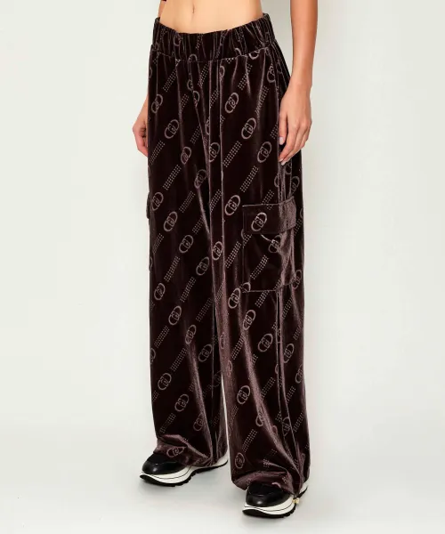 

Спортивные штаны Relaxed fit Liu Jo Sport, коричневый