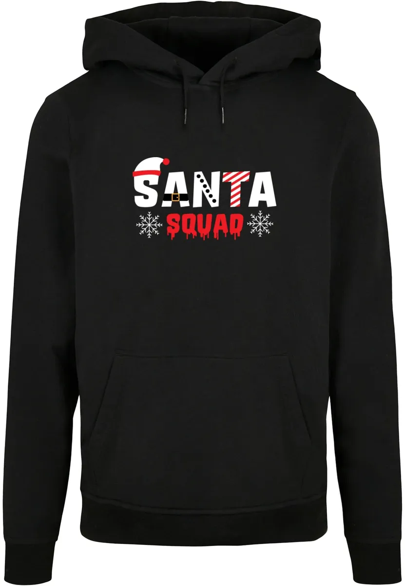 

Толстовка с капюшоном Merchcode " Merchcode Men's Santa Squad Basic Hoody", черный