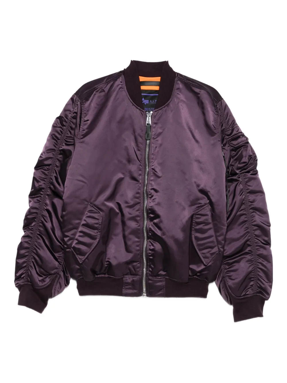 

Куртка MA-1 на молнии с защитой от ультрафиолета Alpha Industries, фиолетовый