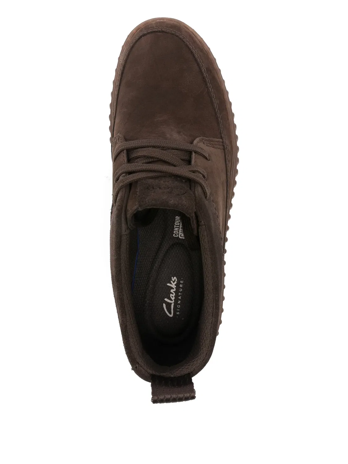 Ботинки Torhill Lace Hi на шнуровке Clarks Originals, коричневый — фото 4