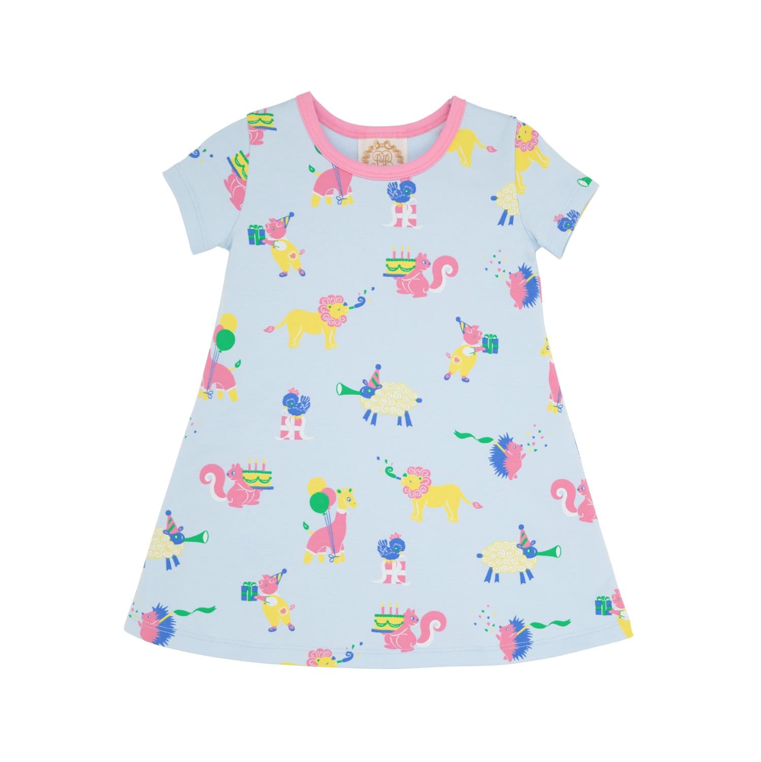 

Платье для девочки Polly Play в стиле Party On Party Animal с розовым Hampton's Hot Pink The Beaufort Bonnet Company