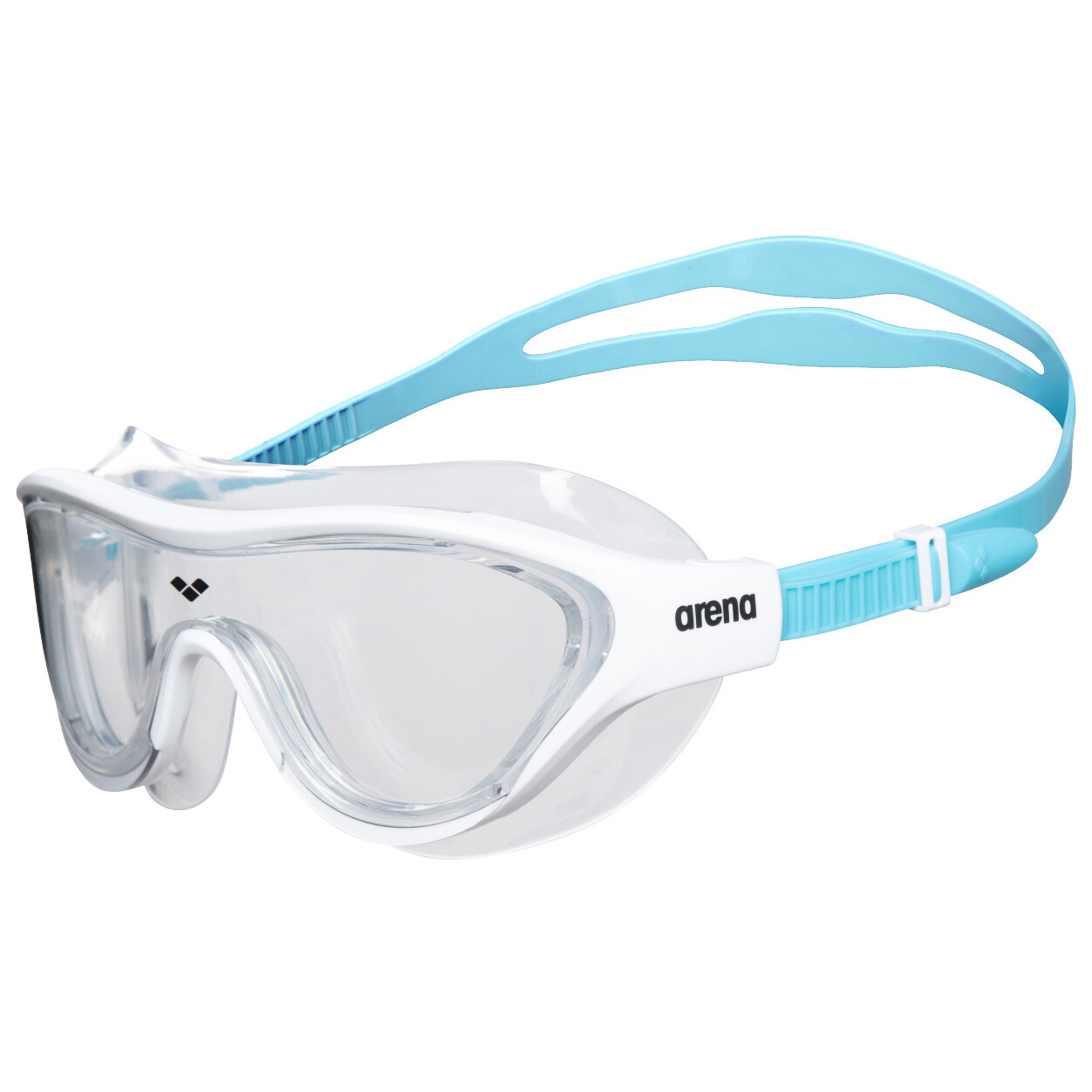 

Очки для плавания Arena The One Mask, цвет Clear/White/Lightblue