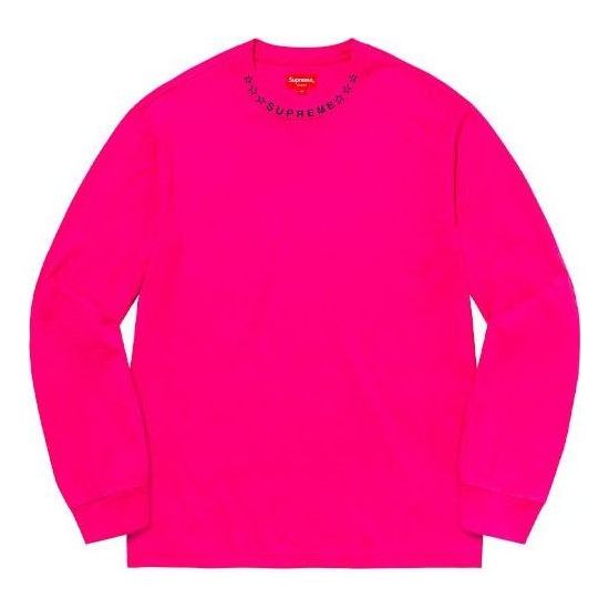 

Топ Supreme Stars Collar L/S Top 'Pink' SUP-FW21-231, розовый