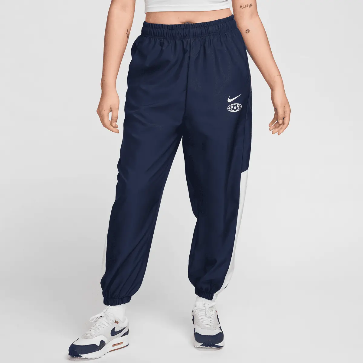 

Джоггеры Nike Sportswear Wovens, синий/серый