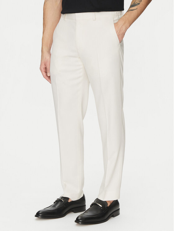 

Костюмные брюки стандартного кроя MK0SP01067 Michael Kors, экрю