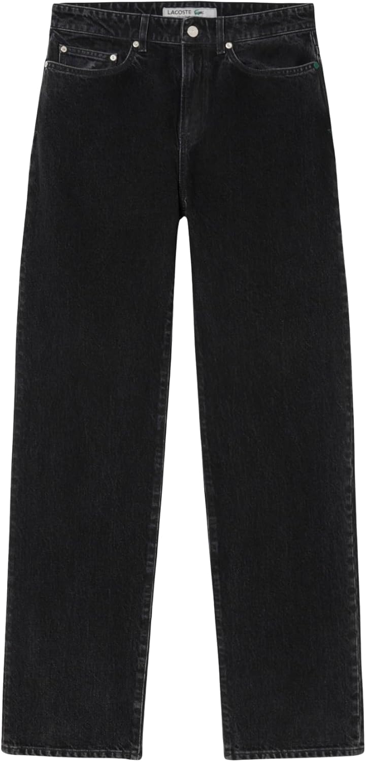 

Lacoste мужские джинсы Five Pocket Straight Cut Indigo, Black Washed