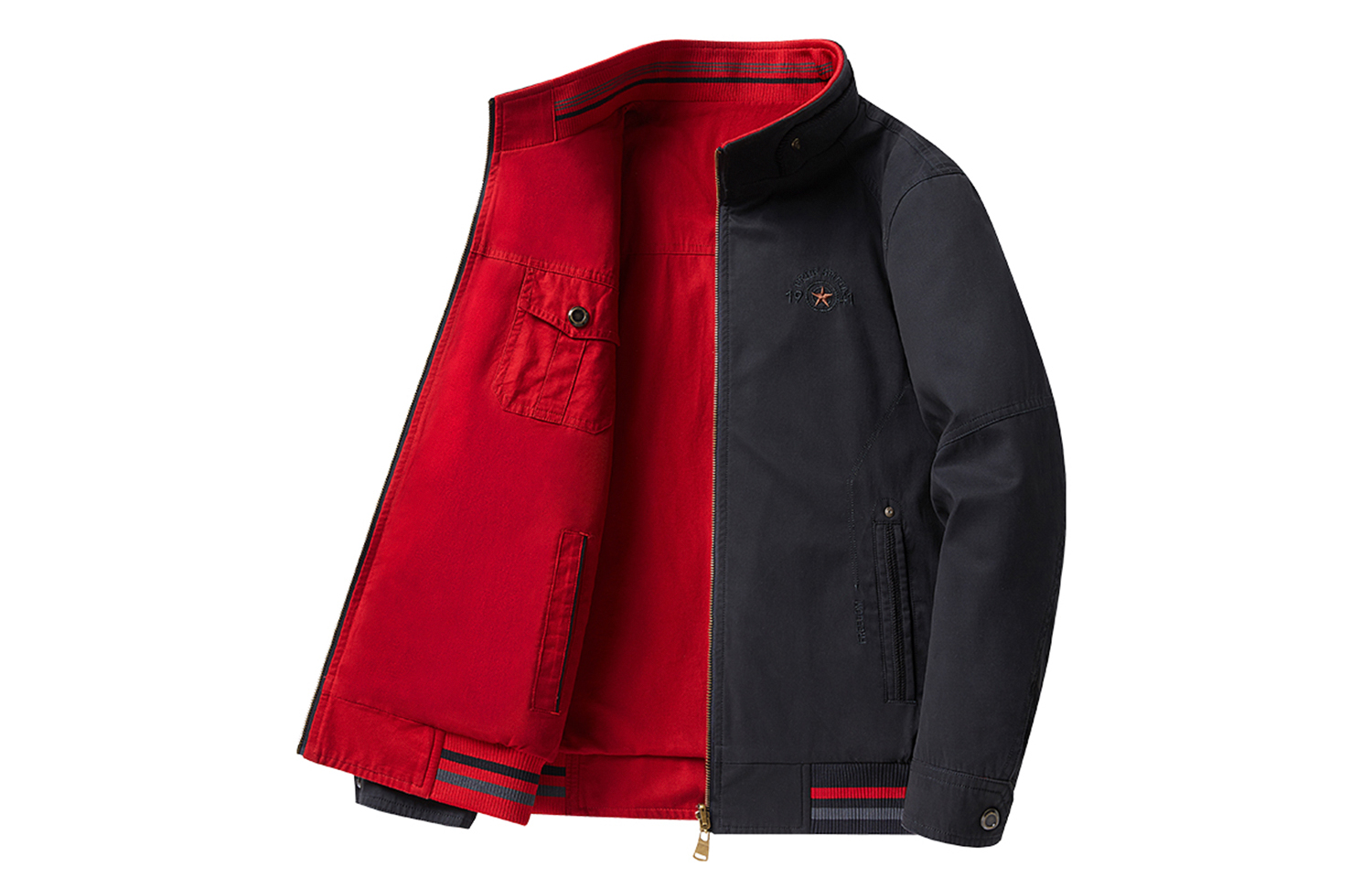 

JEEP SPIRIT Куртка мужская, Black Red