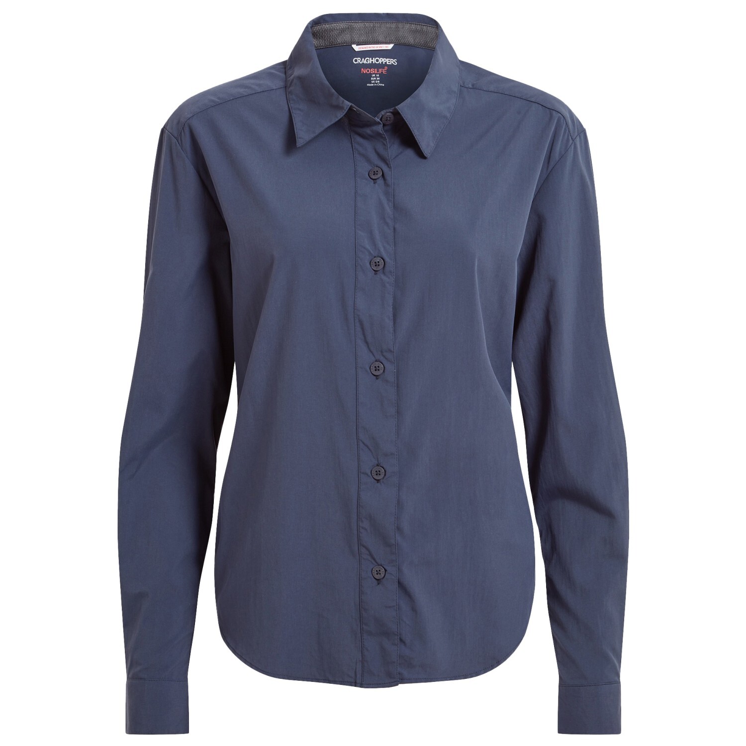 

Блузка Craghoppers Women's Nosilife Freeda Langarm, цвет Blue Navy