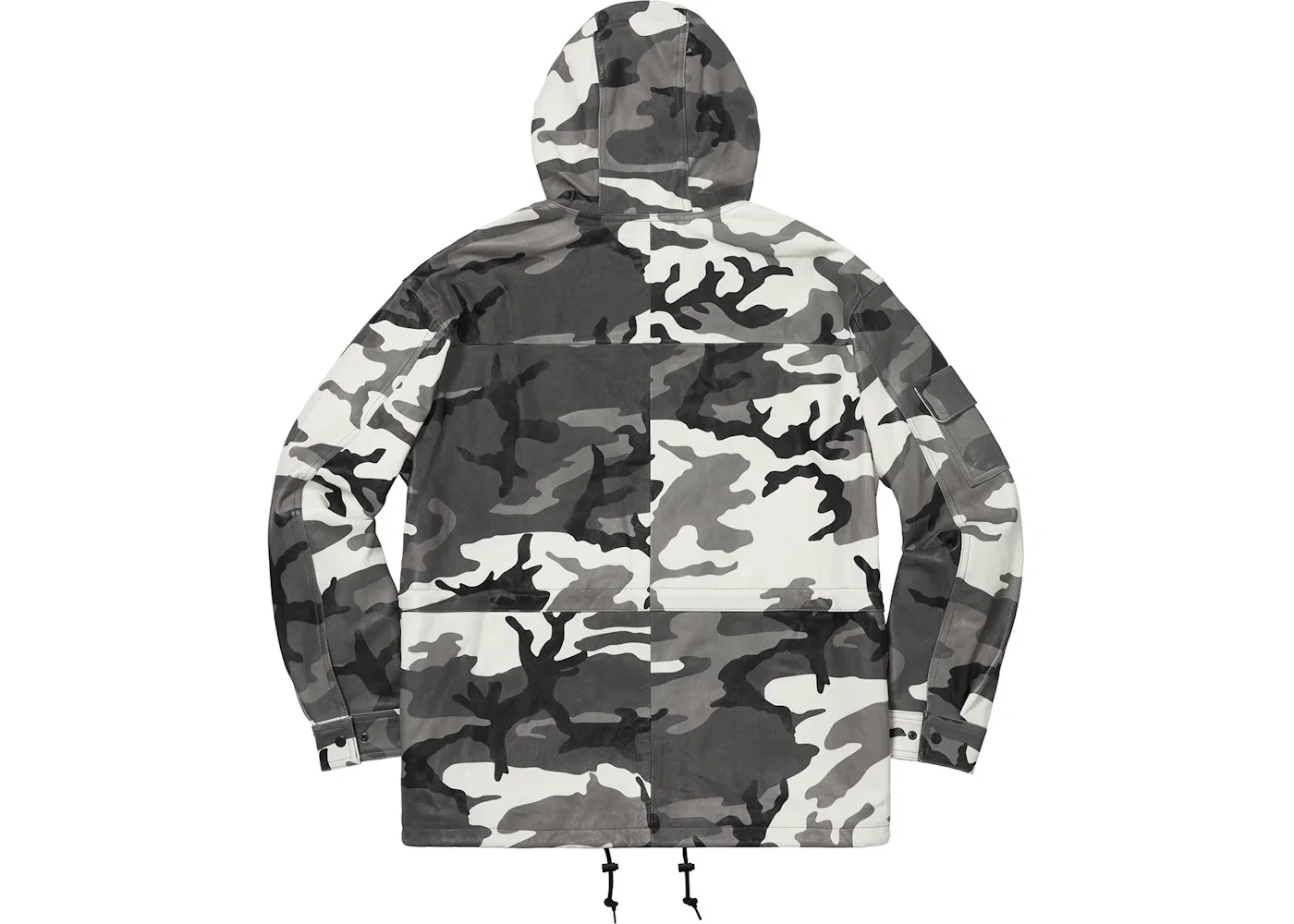 Мужская куртка-анорак с камуфляжным принтом Supreme Anorak, Snow Camo — фото 2