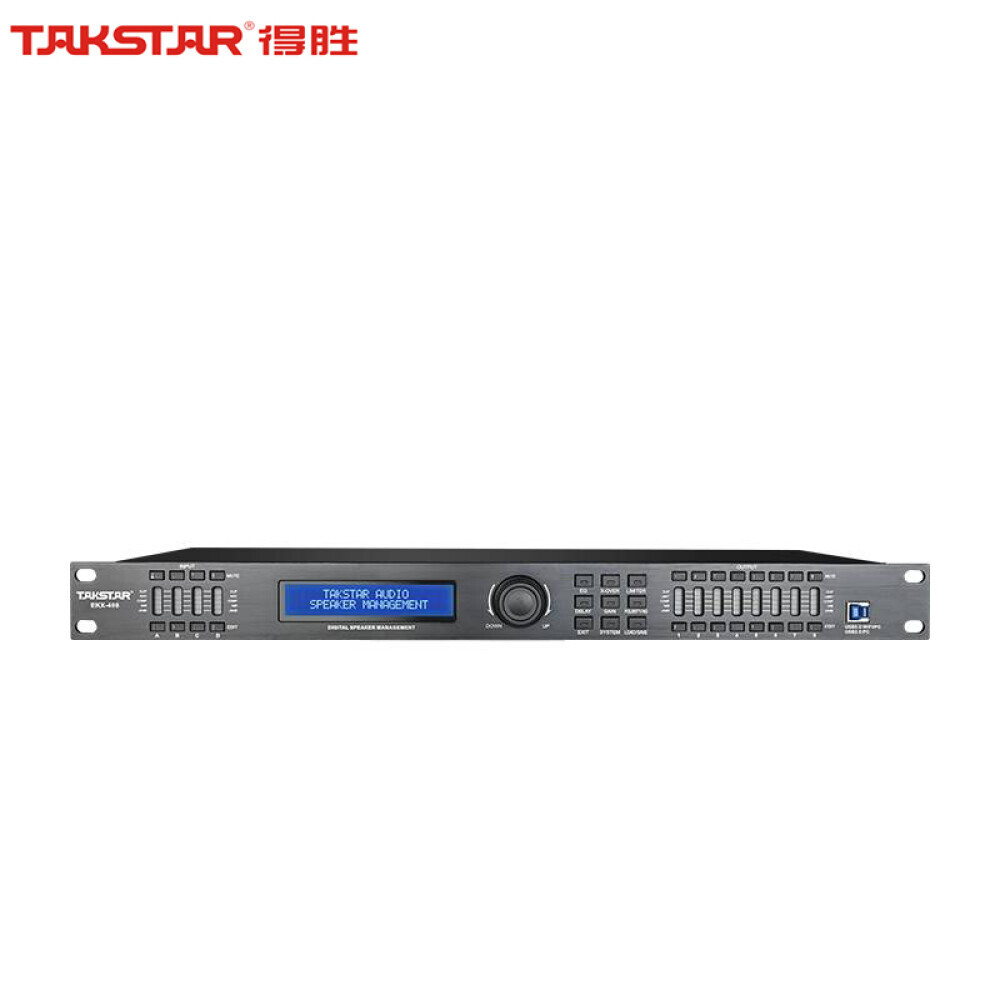 

Цифровой аудиопроцессор Takstar EKX-408 с 4 входами и 8 выходами