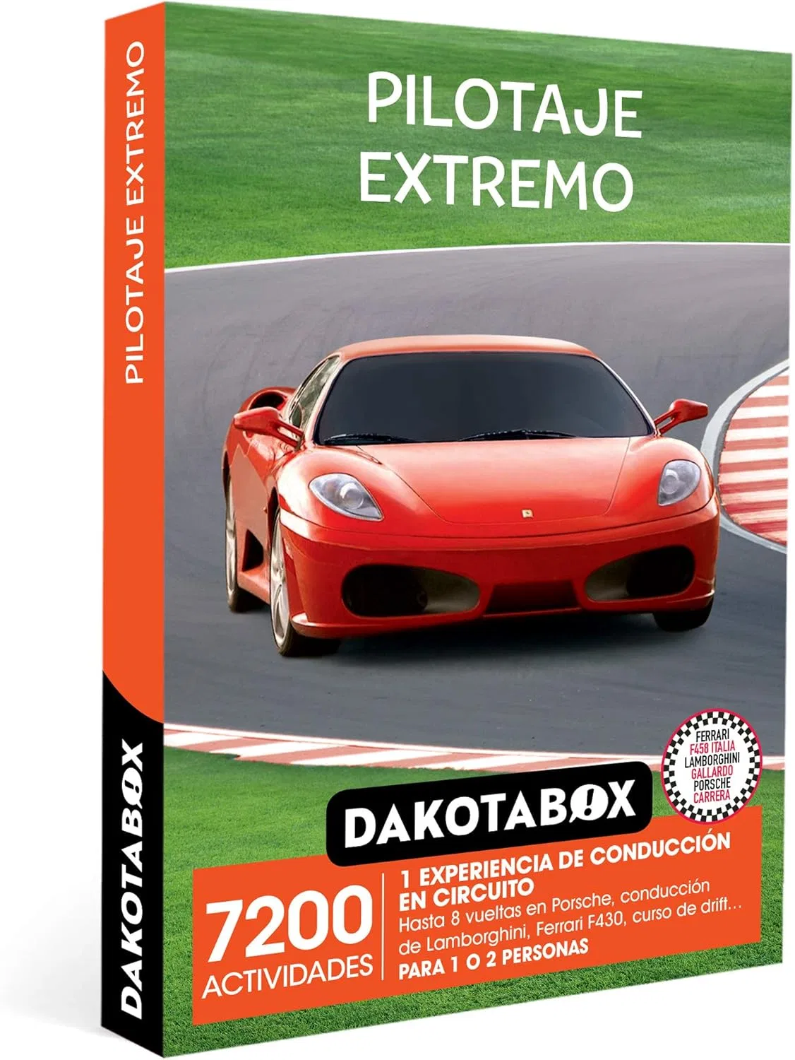 Подарочный набор вождения на треке Dakotabox, Standard
