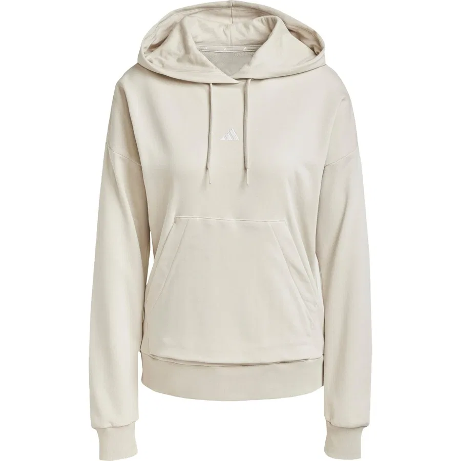 Худи из французского футера с логотипом 3 Bar Sportswear Essentials Small Logo French Terry Hoodie adidas, Серый — фото 3