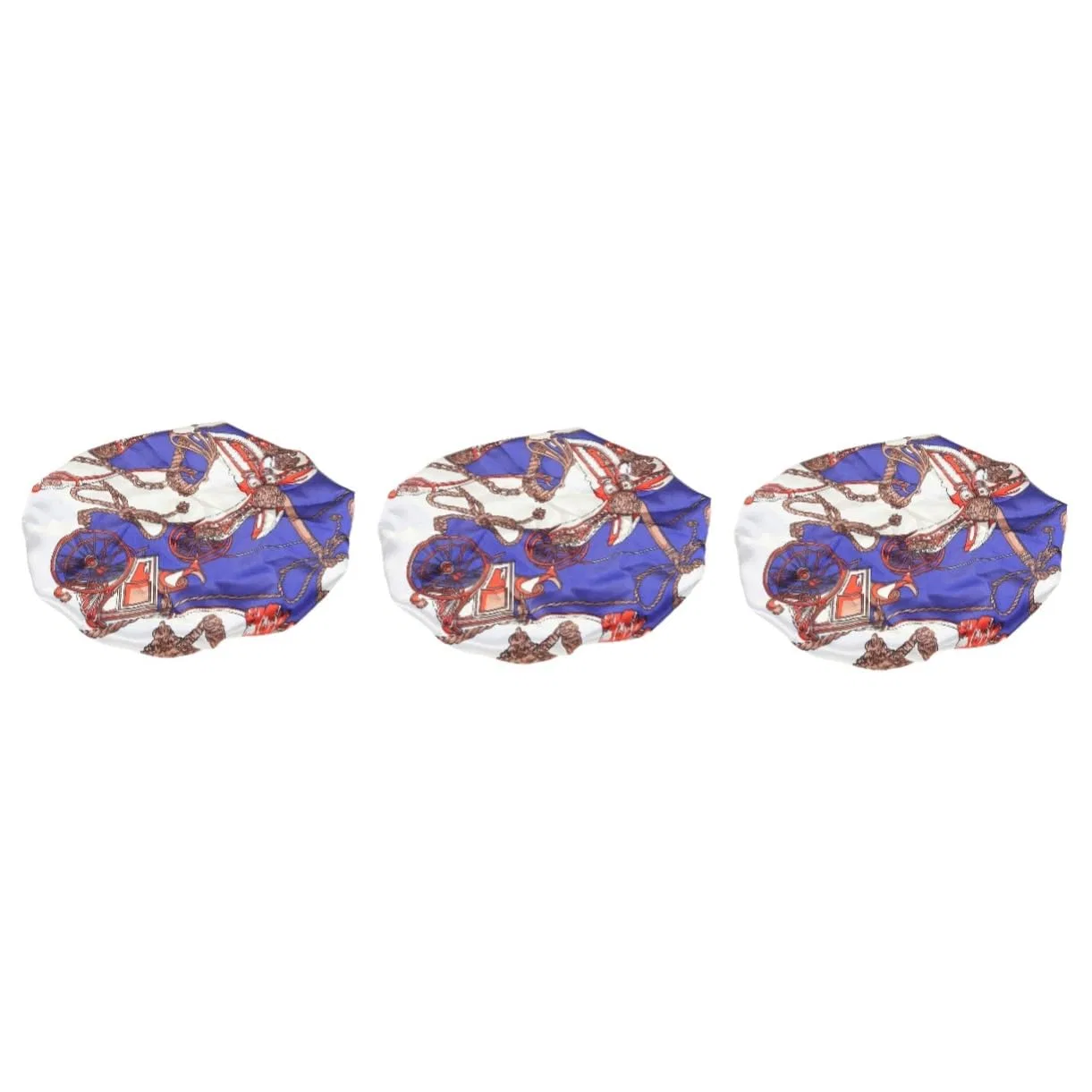Шапочка для сна Satin, Housoutil, 3 шт, 32x32x1 см, синий